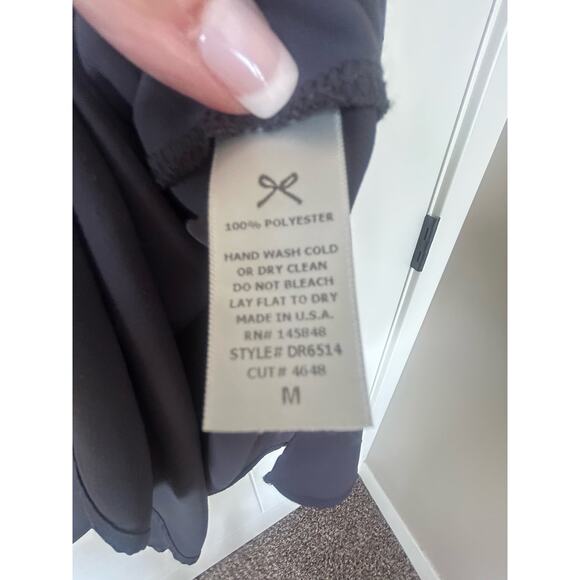 Everly Slate Gray Shift Dress Size M - Picture 6 of 6